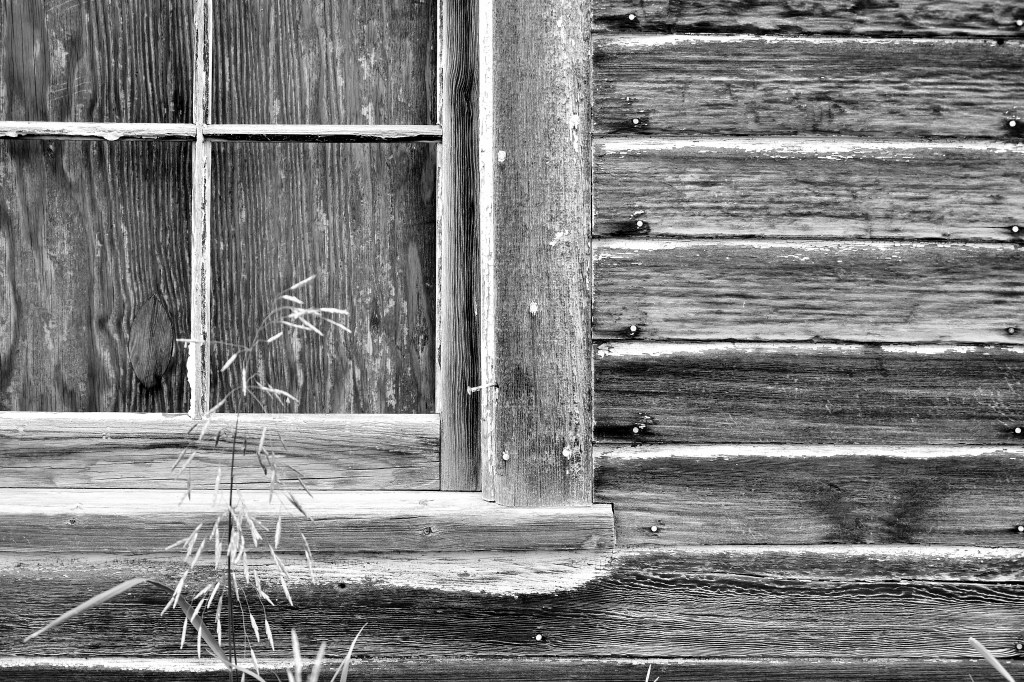 Old farm house window