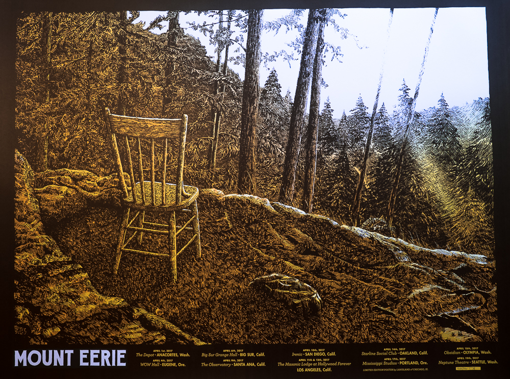 Mount Eerie tour poster