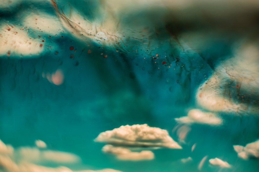 Blue sky filled with clouds